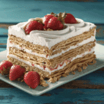 Strawberry Cheesecake Icebox Cake