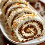 Roll Cake with Cream Cheese Filling