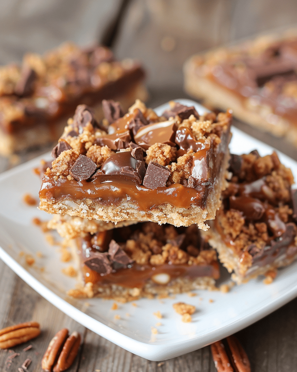 Butterfinger Caramel Crunch Bars Recipe