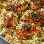Chicken Scampi Garlic Parmesan Rice