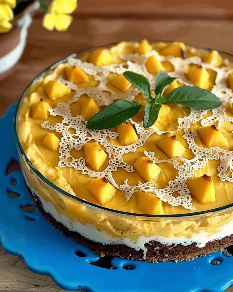 Mango Graham Cake – A Light and Refreshing Dessert