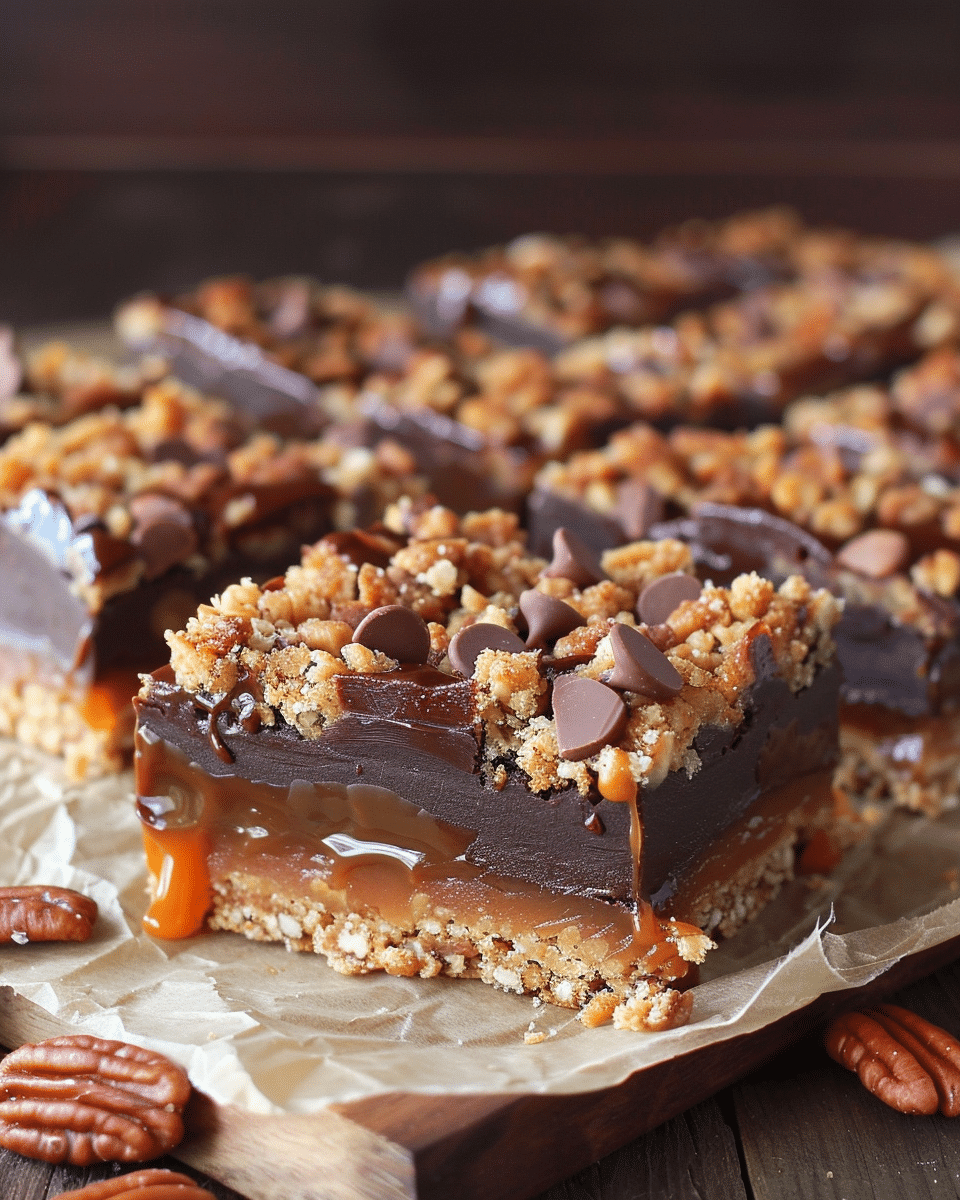 Butterfinger Caramel Crunch Bars Recipe