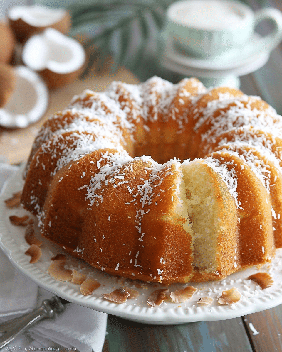 Coconut Pound Cake