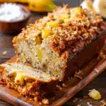 Hawaiian Banana Bread with Coconut and Pineapple