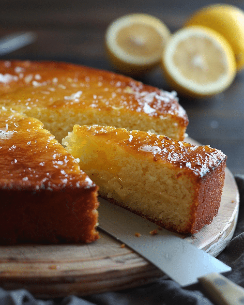 Lemon Yogurt Cake (No White Flour)