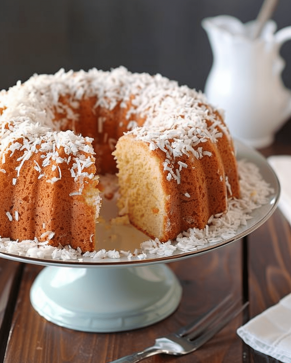 Coconut Pound Cake