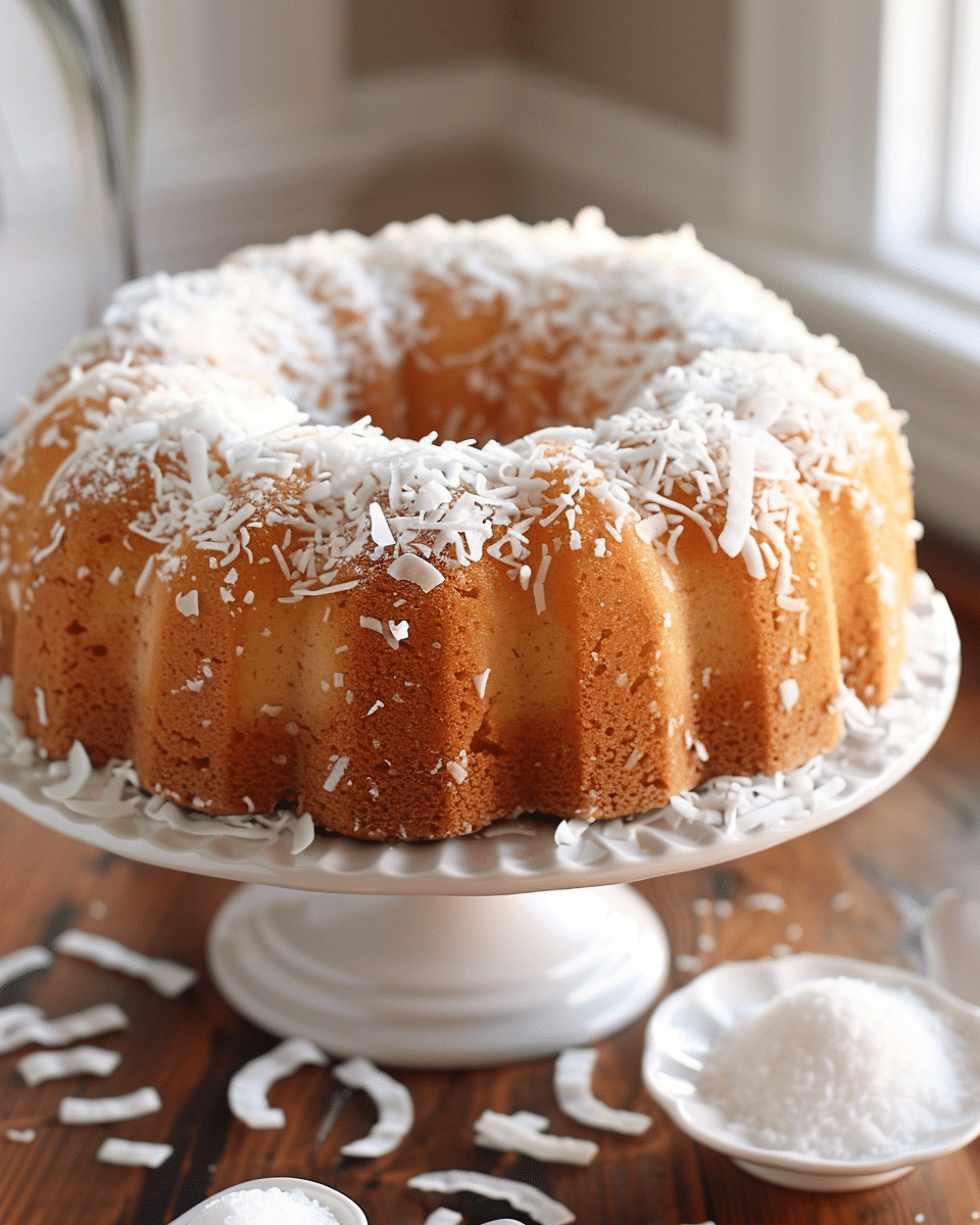 Coconut Pound Cake
