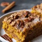 Pumpkin Oatmeal Dump Cake