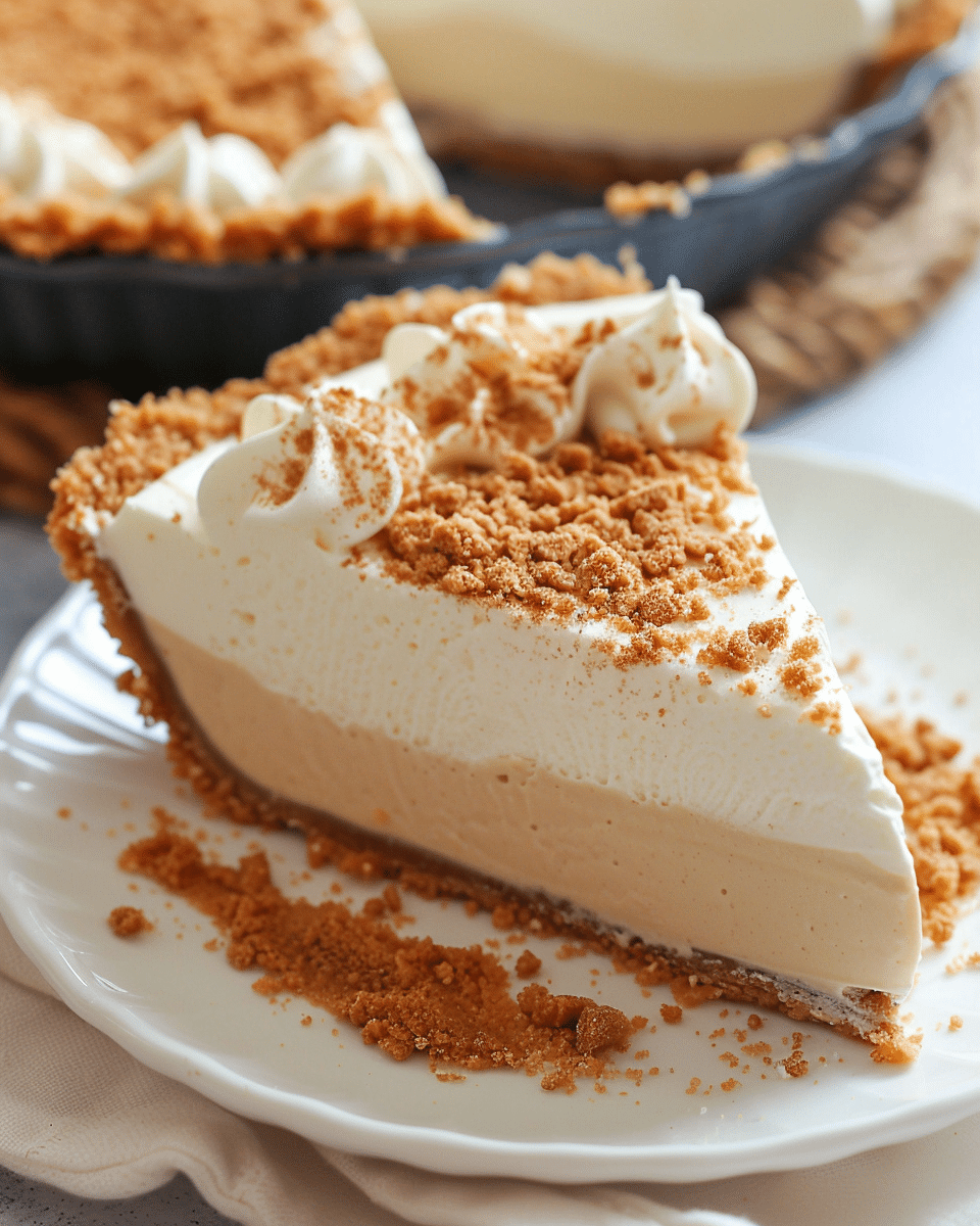 Amish Peanut Butter Cream Pie