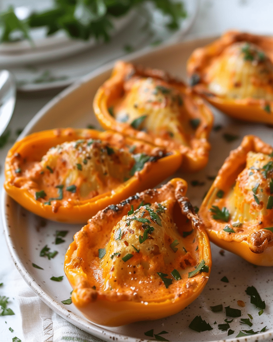 Creamy Red Pepper Shells