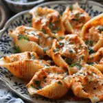 Creamy Red Pepper Shells