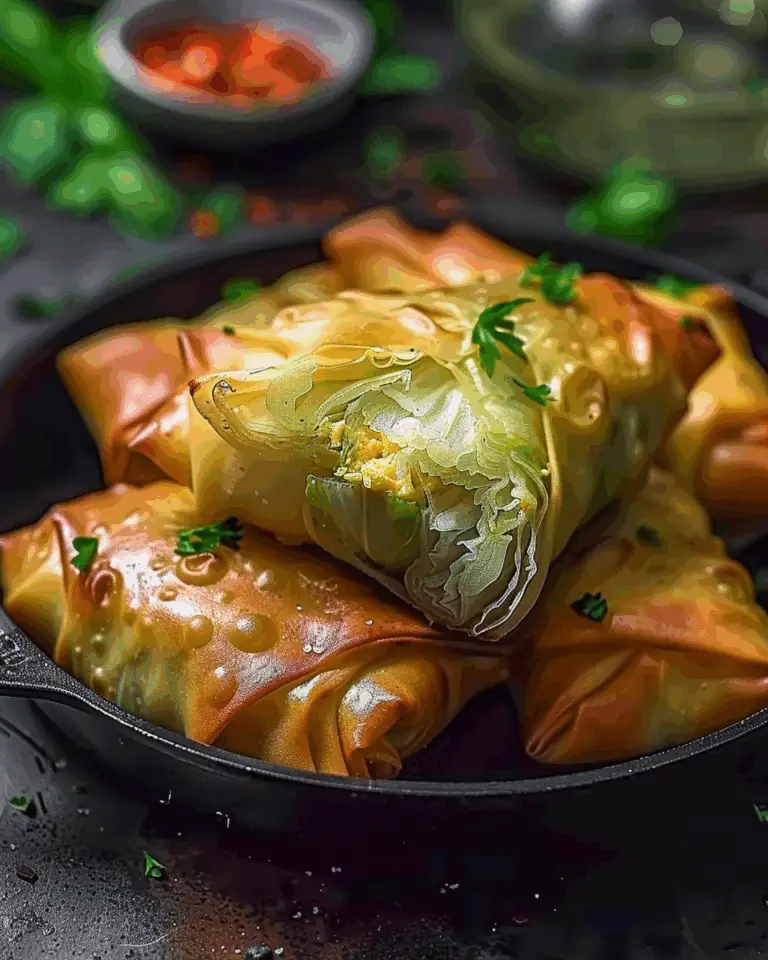 Keto Cabbage and Eggs Rolls