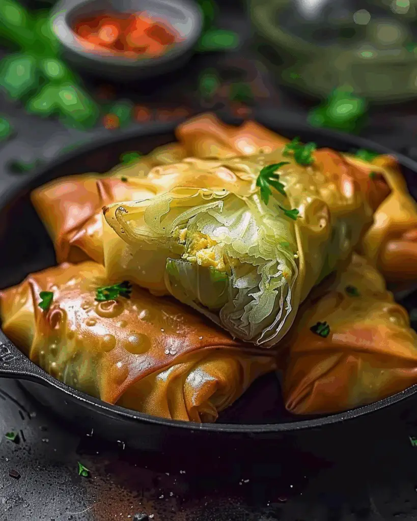 Keto Cabbage and Eggs Rolls