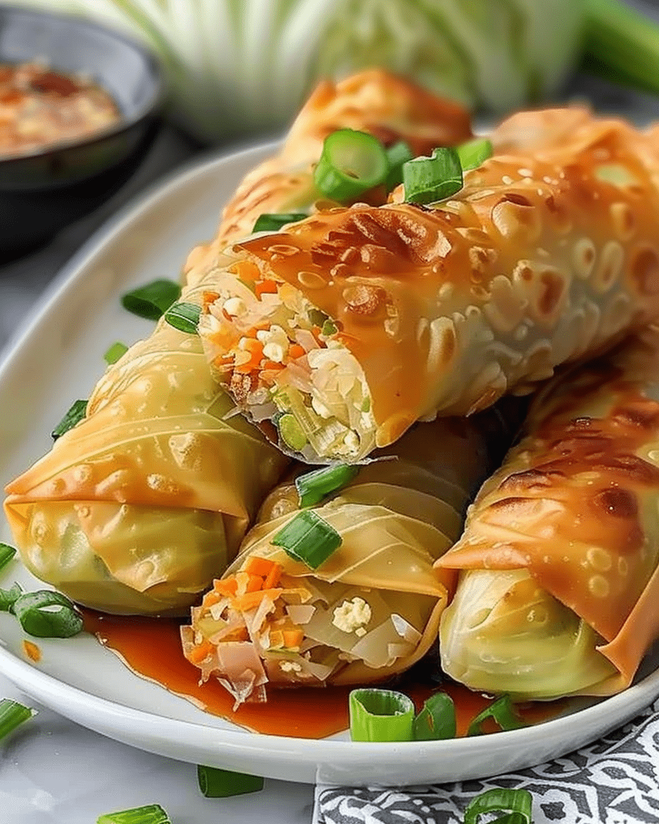 Keto Cabbage and Eggs Rolls