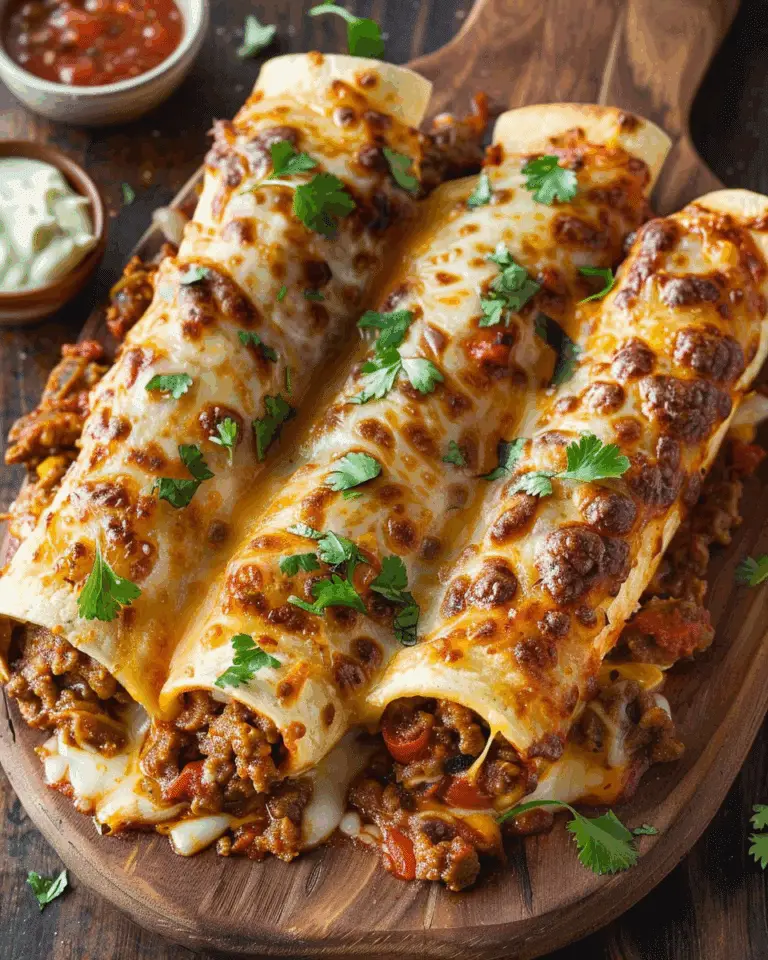 Cheesy Taco Sticks Appetizer