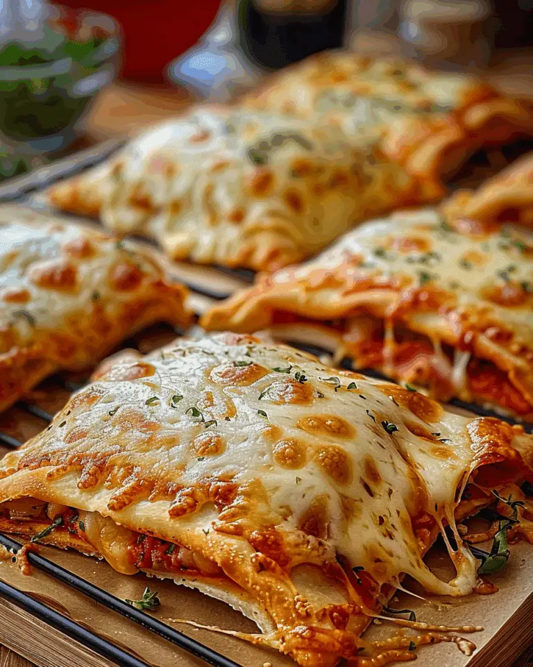 Cheesy Pizza Pockets