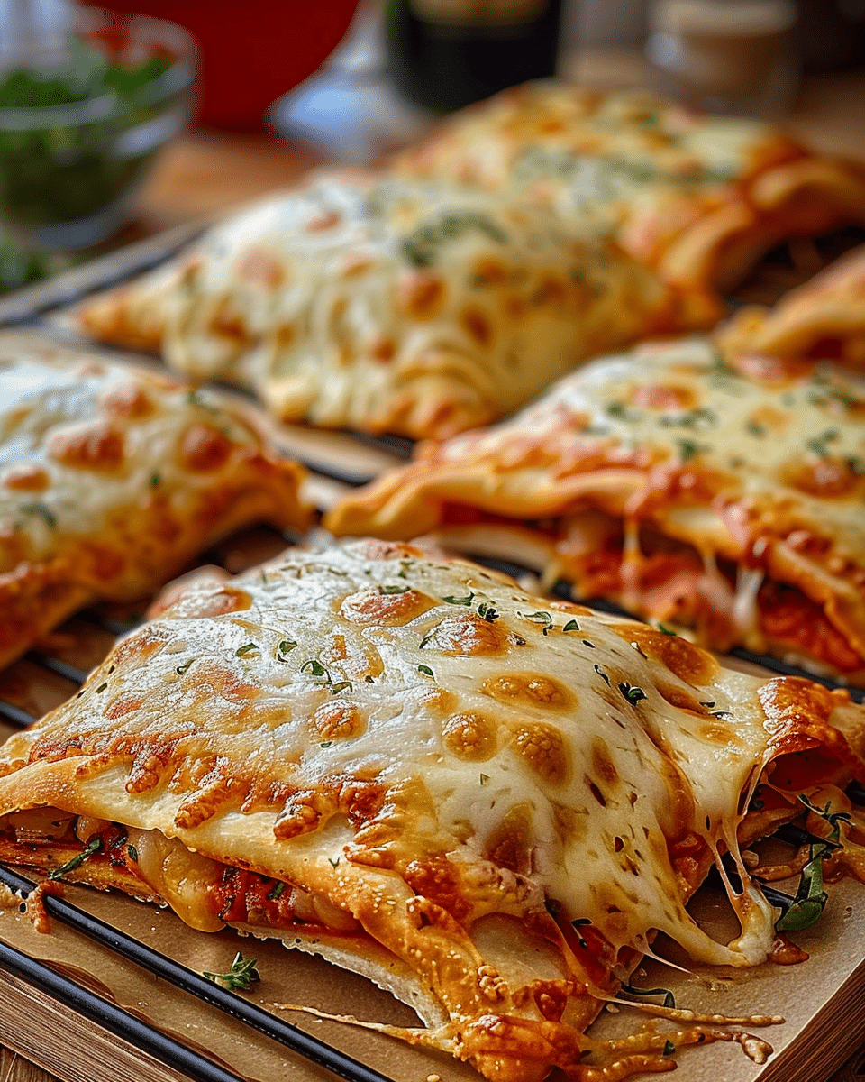 Cheesy Pizza Pockets