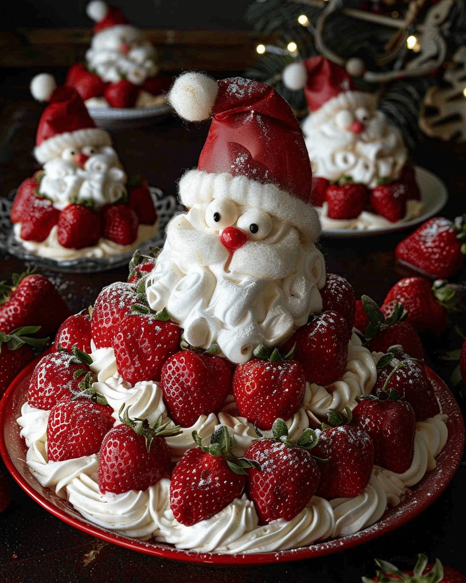 Strawberry Santas