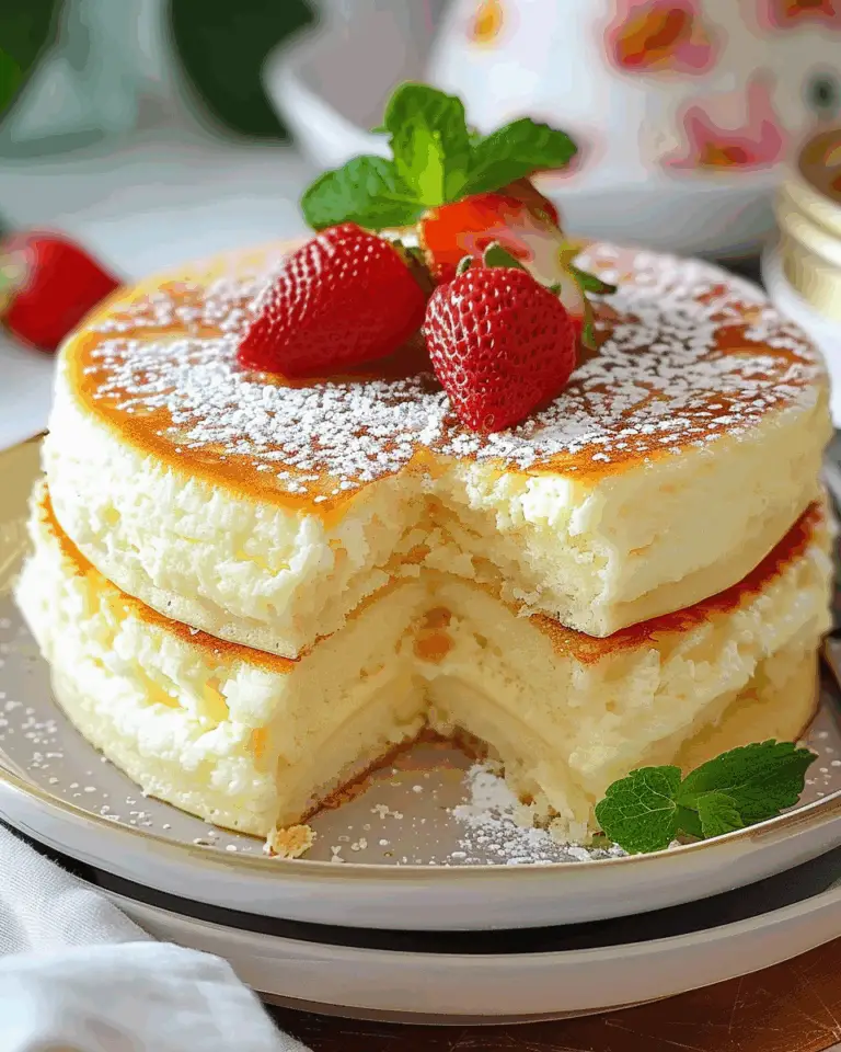 Fluffy Clouds on Your Plate: DIY Japanese Soufflé Pancakes
