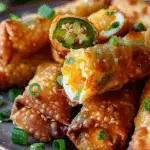 Jalapeño Popper Egg Rolls