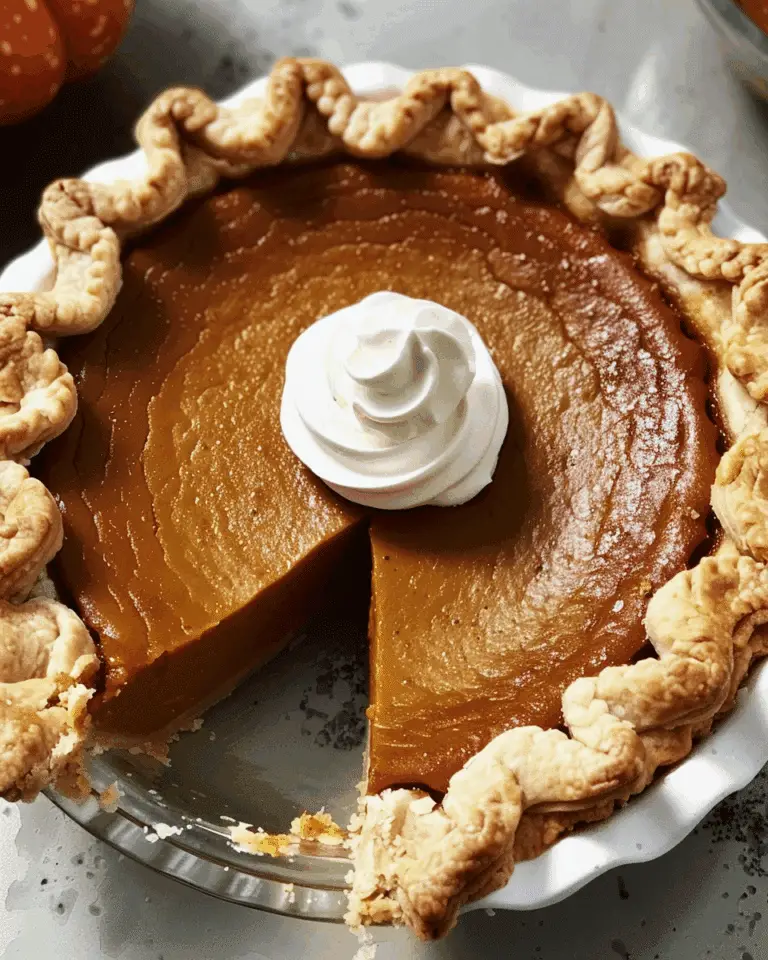 Chef John’s Pumpkin Pie