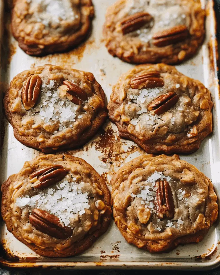 Brown Sugar Pecan Oatmeal Cookies Made from Scratch