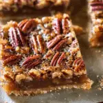 Lazy Girl Pecan Pie Bars