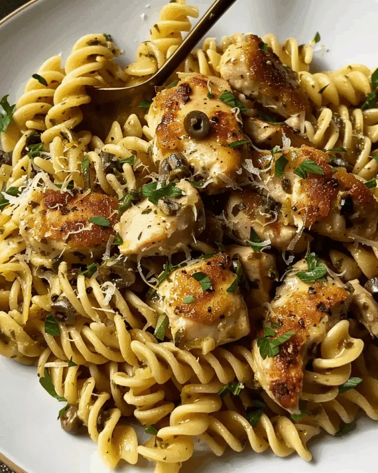 Chicken Piccata Pasta