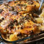 Hamburger Potato Cheese Casserole