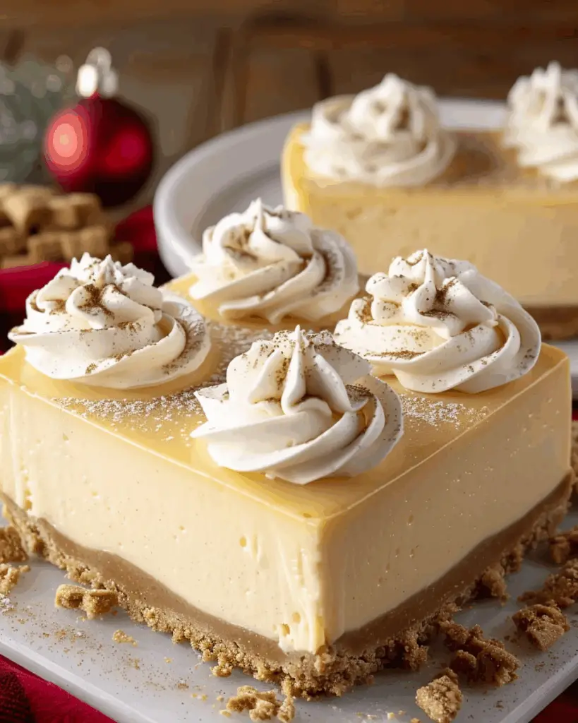 Eggnog Cheesecake