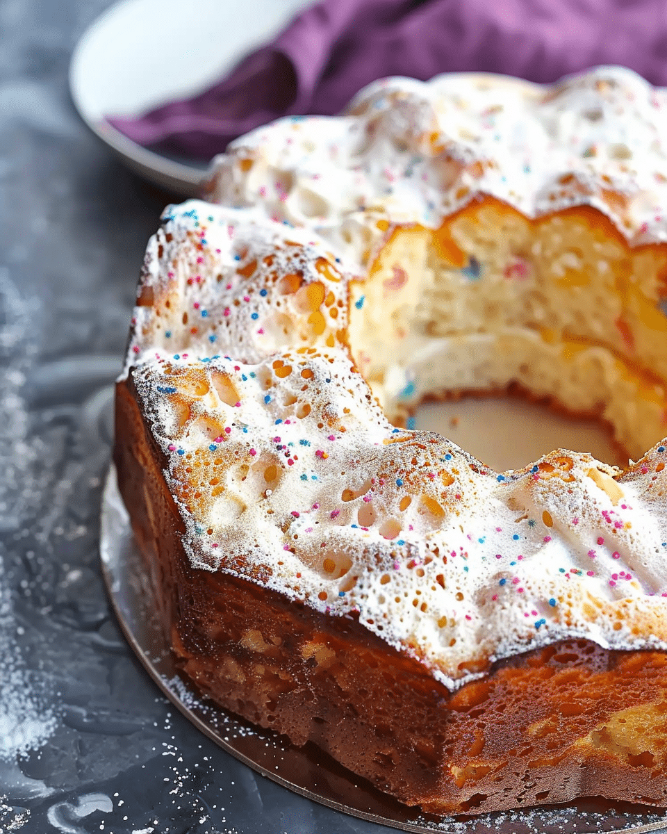 Light Funfetti Angel Food Cake