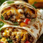 Nacho Cheese Beef Wrap Recipe
