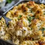 Garlic Parmesan Chicken Pasta Bake