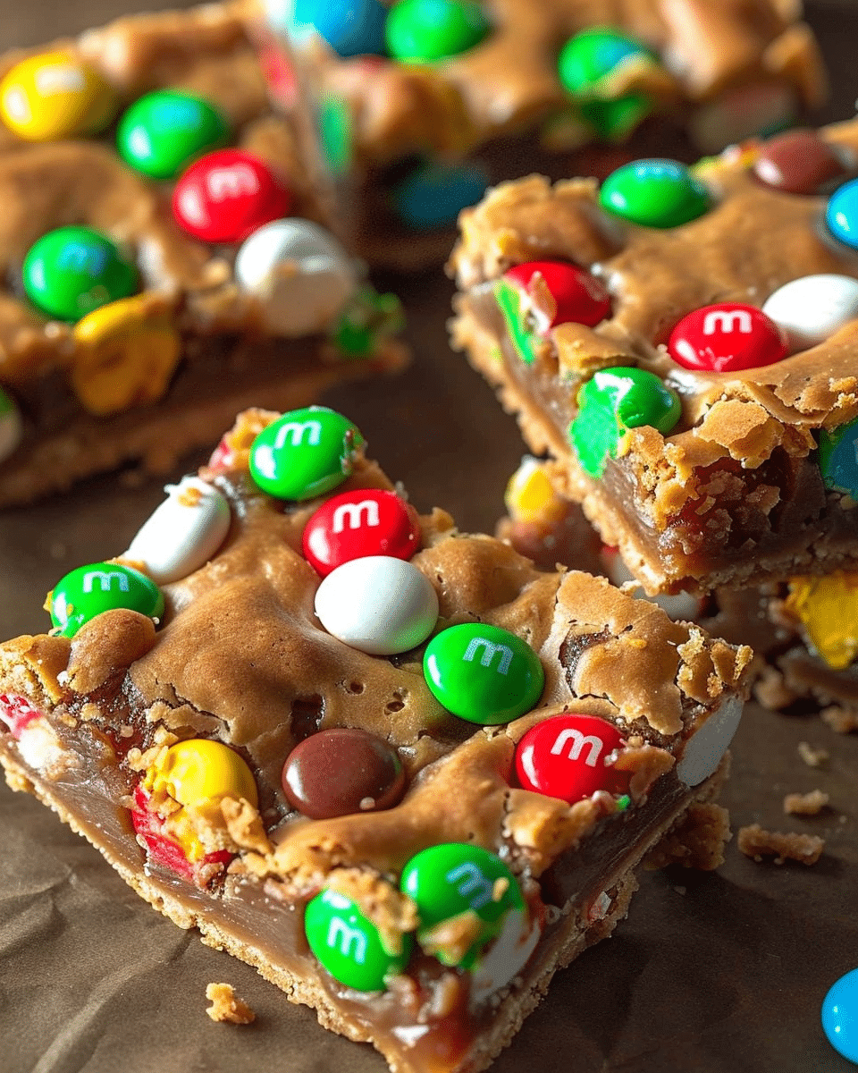 M&M's Marshmallow Dream Bars