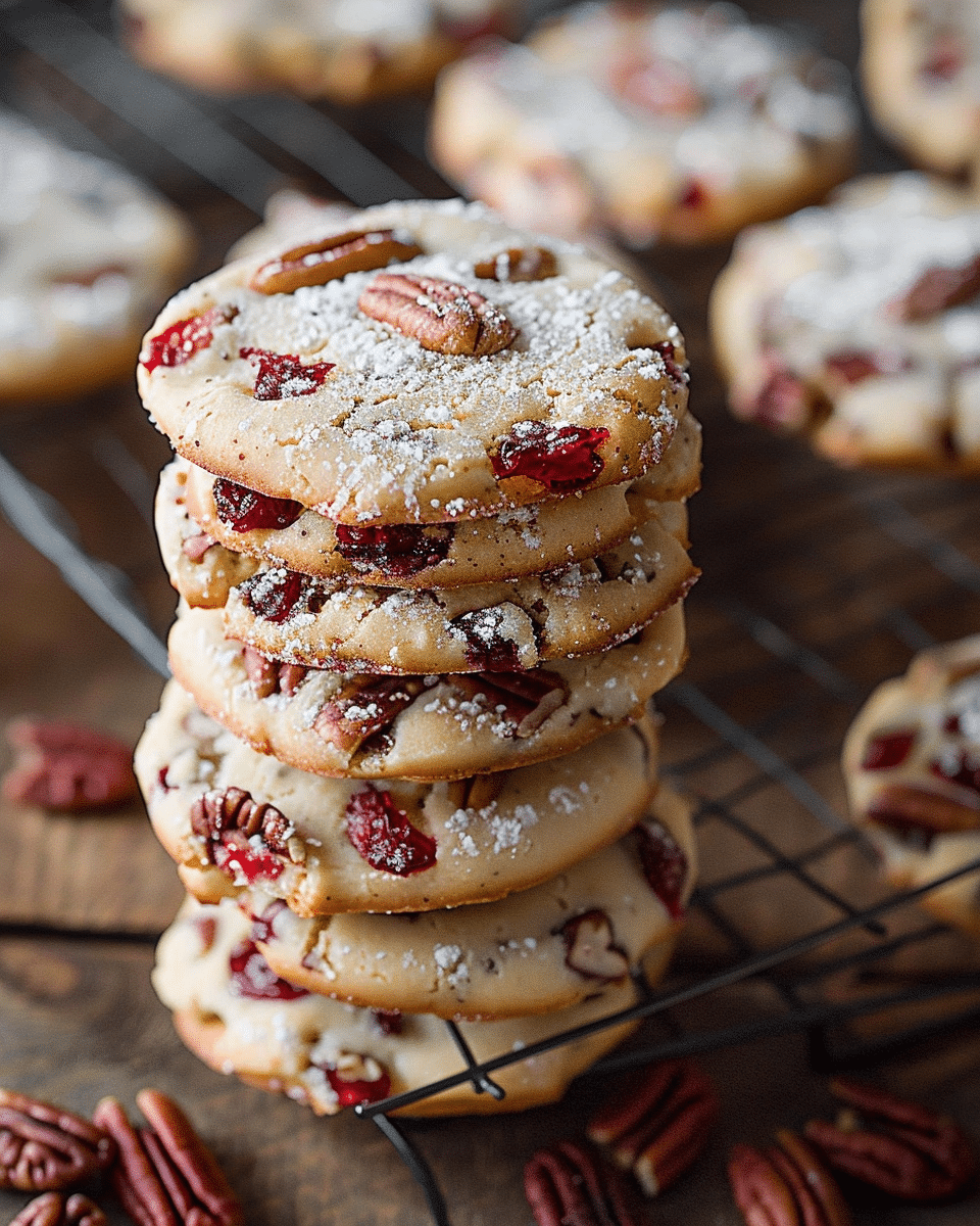 Cranberry Pecan Sandies