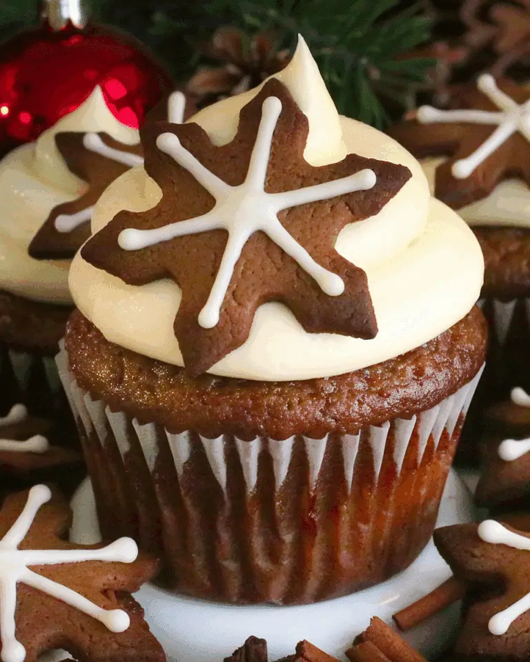 Gingerbread Cupcakes