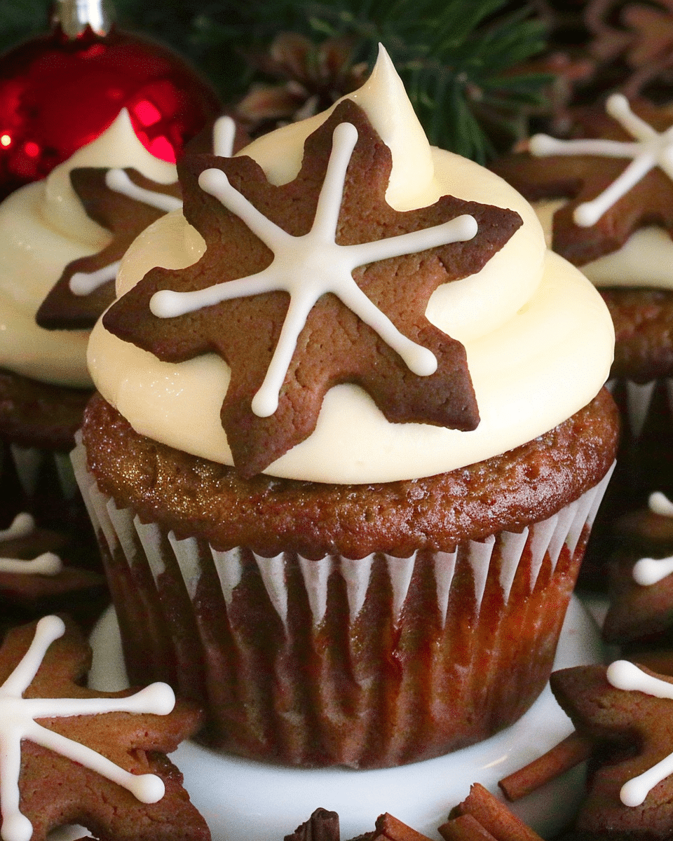 Gingerbread Cupcakes