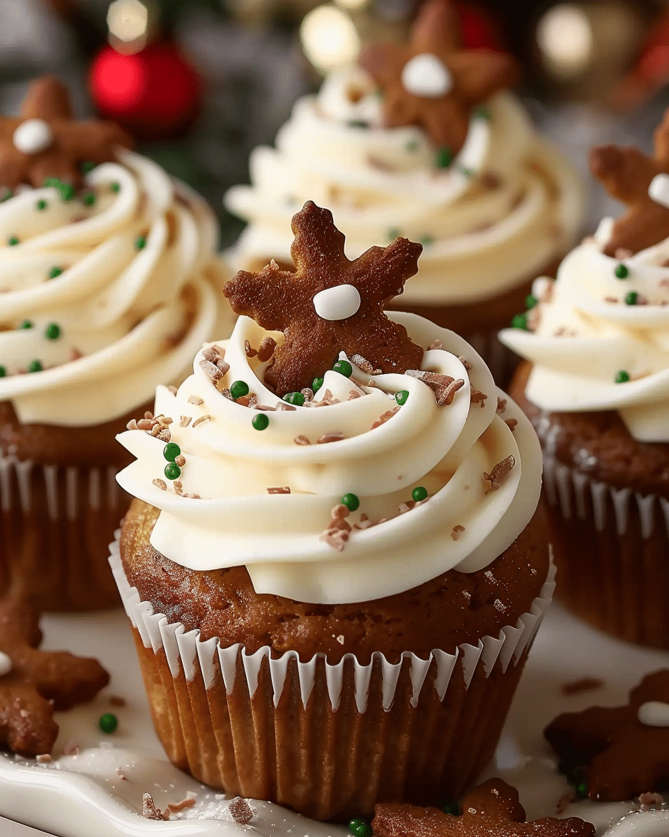 Gingerbread Cupcakes