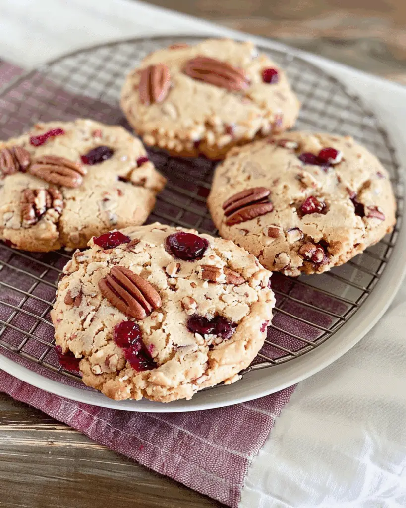 Cranberry Pecan Sandies