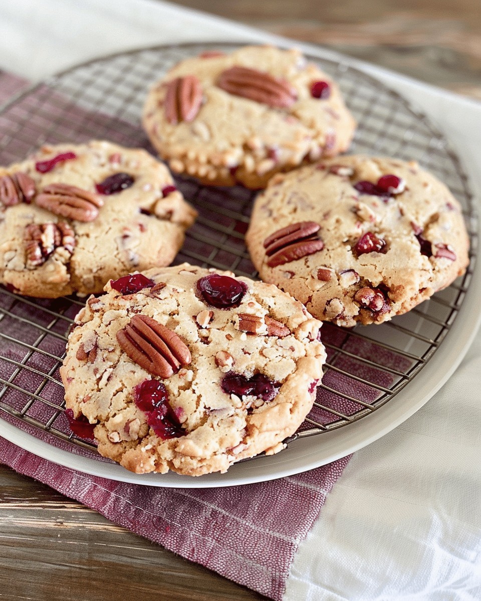 Cranberry Pecan Sandies