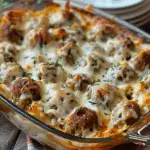 Keto Swedish Meatball Casserole
