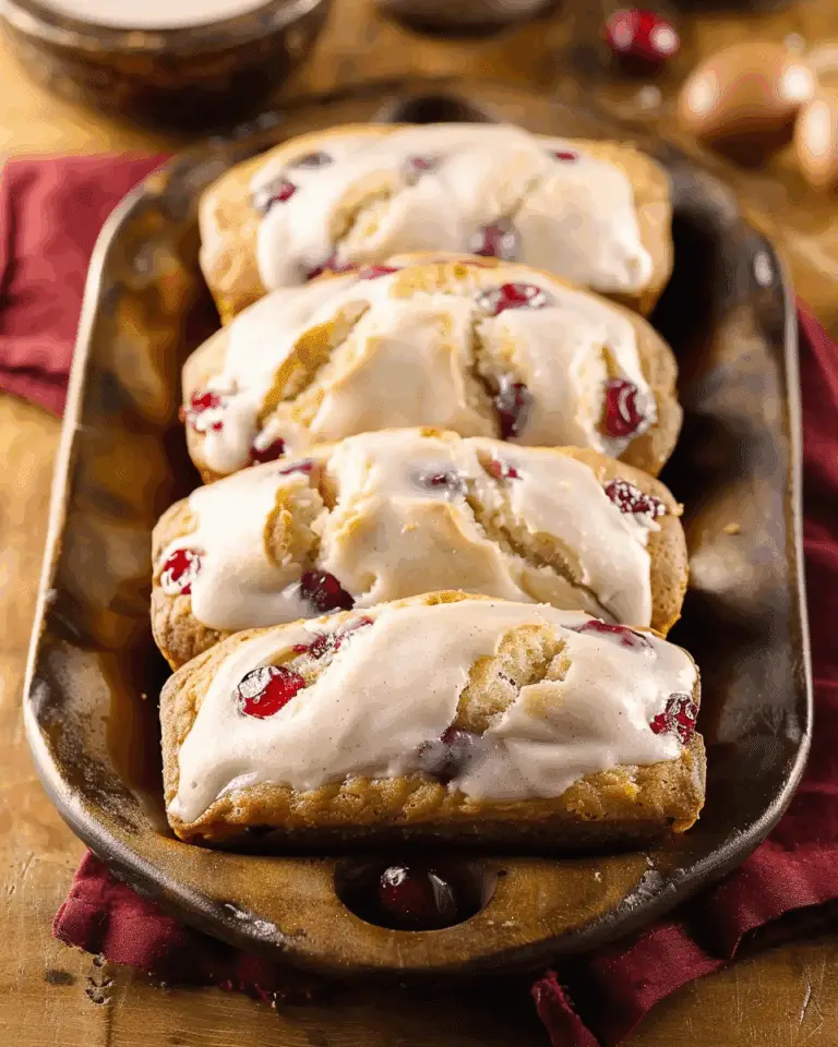 Cranberry Eggnog Bread