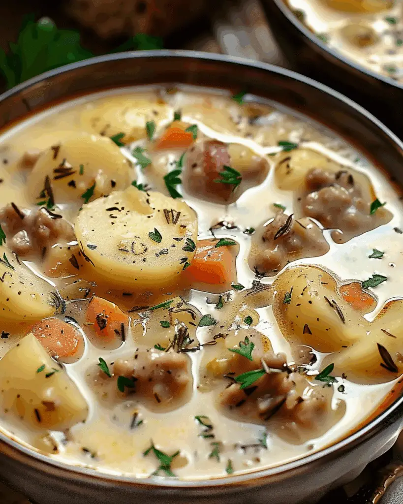 Potato & Sausage Chowder