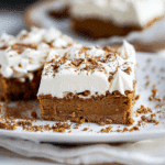 Gingerbread Cookie Bars