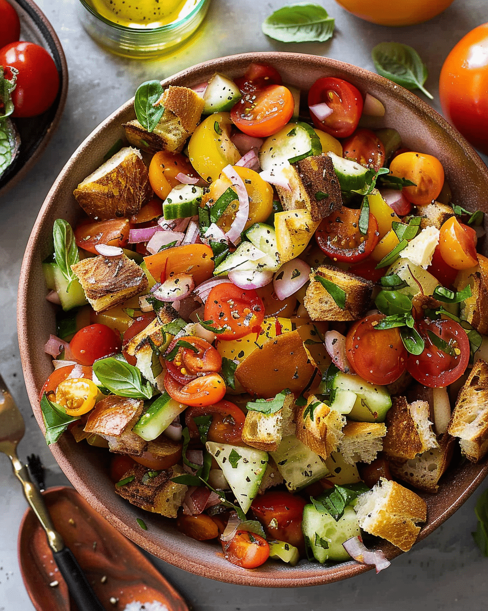 Panzanella Salad Recipe