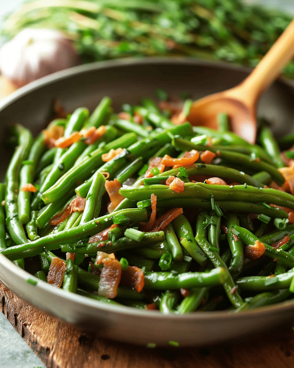 Texas Roadhouse Copycat Green Beans