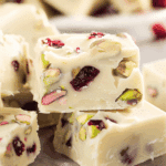 Pistachio and Cranberry Fudge