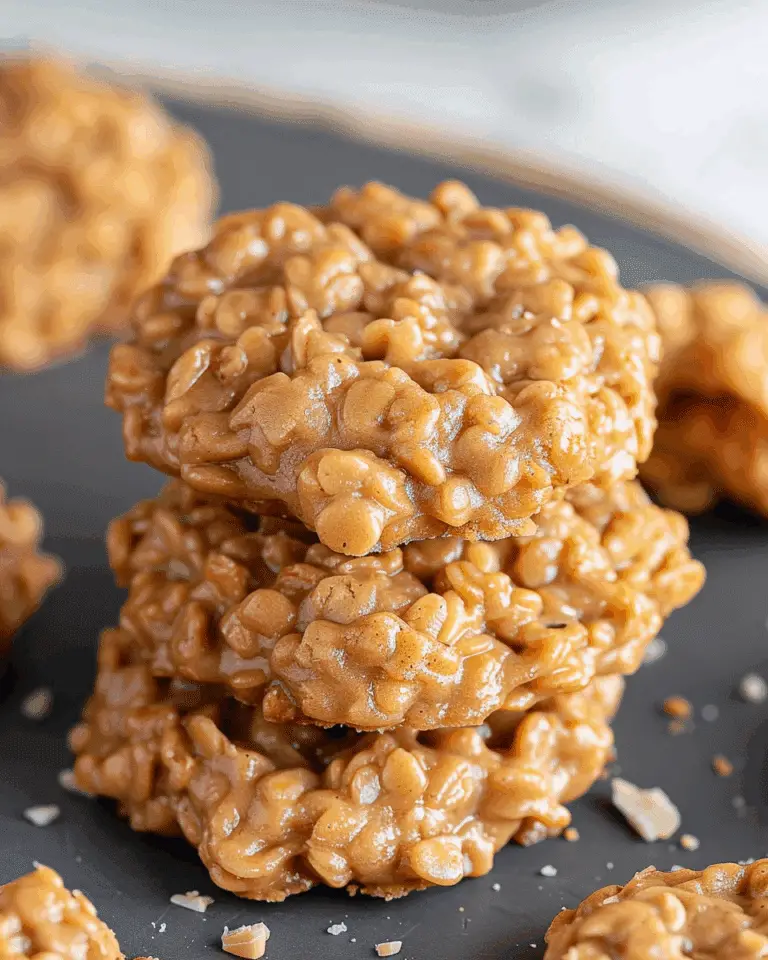 Peanut Butter No Bake Cookie Recipe