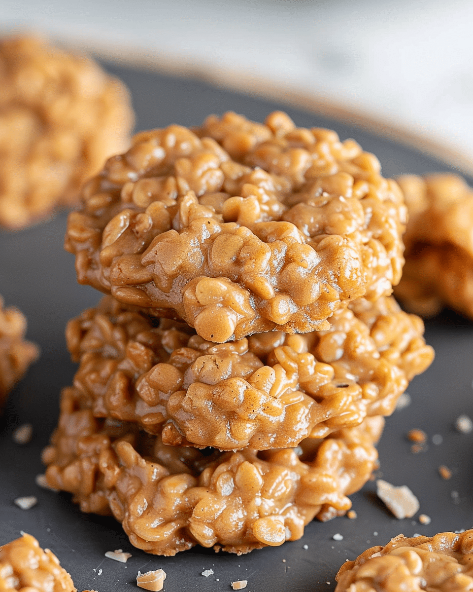 Peanut Butter No Bake Cookie Recipe