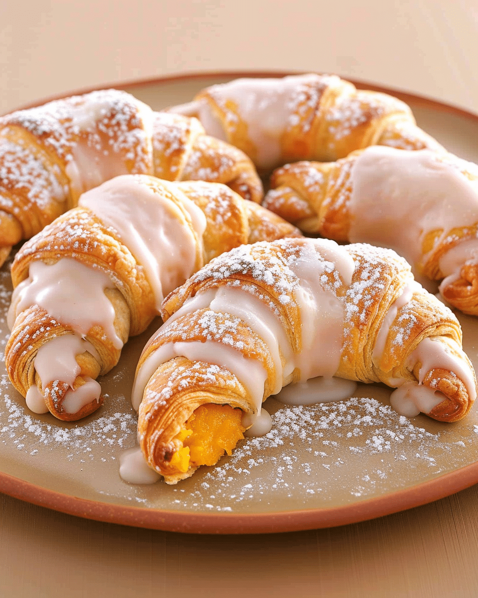 Easy Pumpkin Maple Crescent Bites